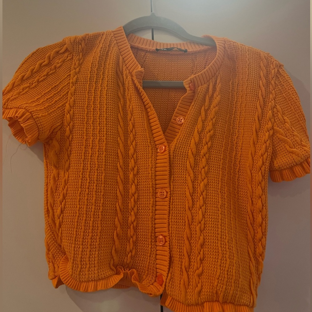 Zara Orange shirt